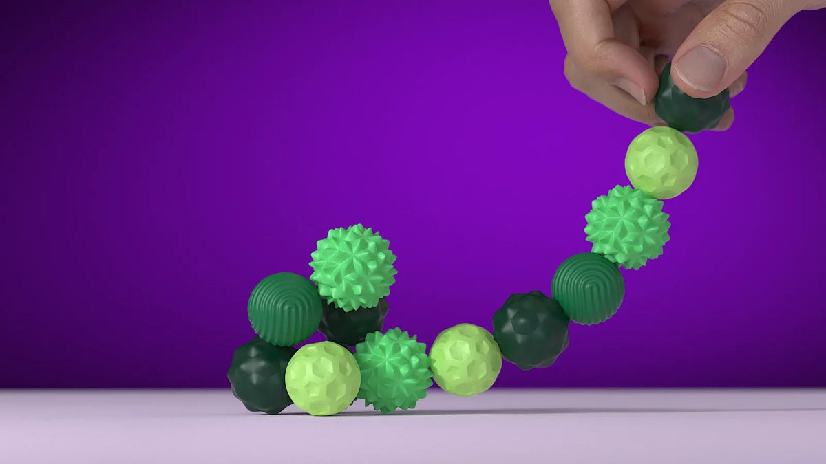 Magnetic Ball Fidget Toy Silicone Sensory Stress Relief - Tophatter Daily Deals