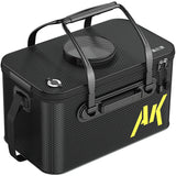30L Foldable Portable Water Bucket Black Duffel Bags - Tophatter Daily Deals