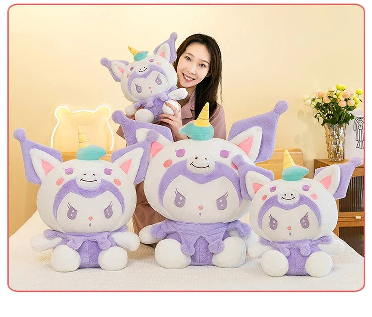 Sanrio Kuromi Unicorn Plush Toy Anime - Tophatter Daily Deals