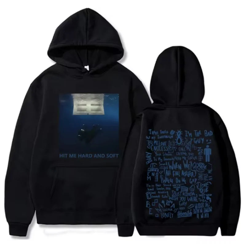 Warm Men’s Hoodie - Slim Fleece Polyester, Urban Street Black - Tophatter Daily Deals