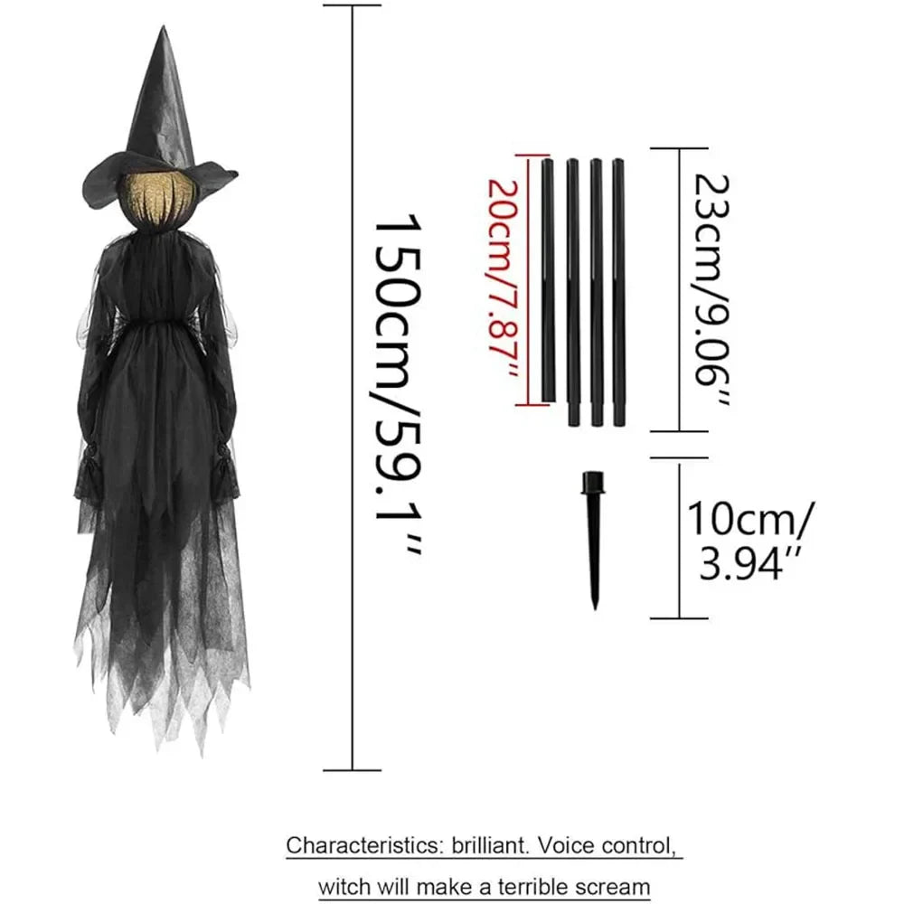 Halloween Witches Light Up Trio Decoration Fall 2025 - Tophatter Daily Deals