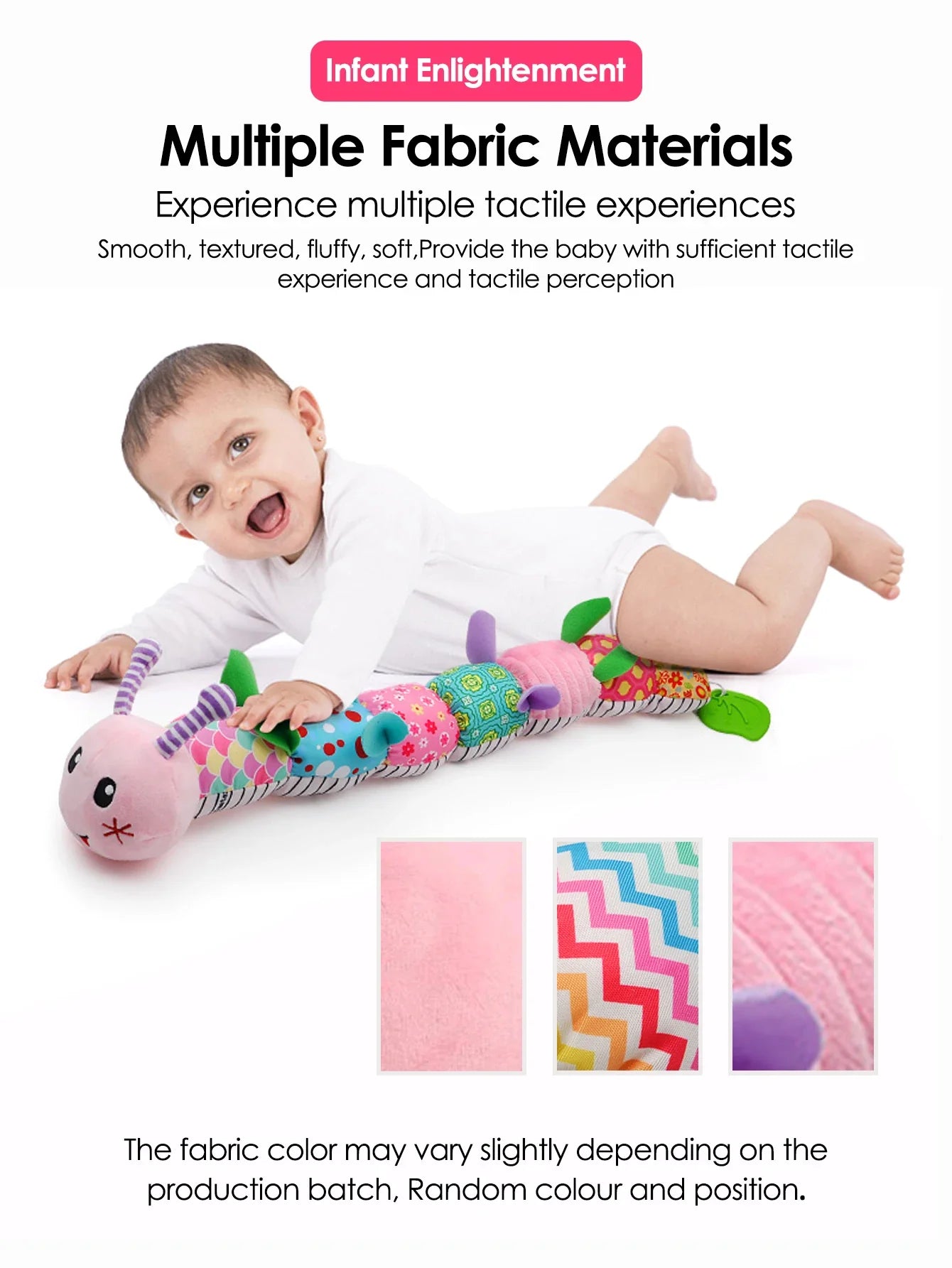 Soft Giraffe Baby Rattle Hanging Plush Newborn Sensory Toys - Tophatter Daily Deals