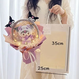 Sanrio Kuromi Plush Toy Bouquet Lavender x Twins Flowers - Tophatter Daily Deals