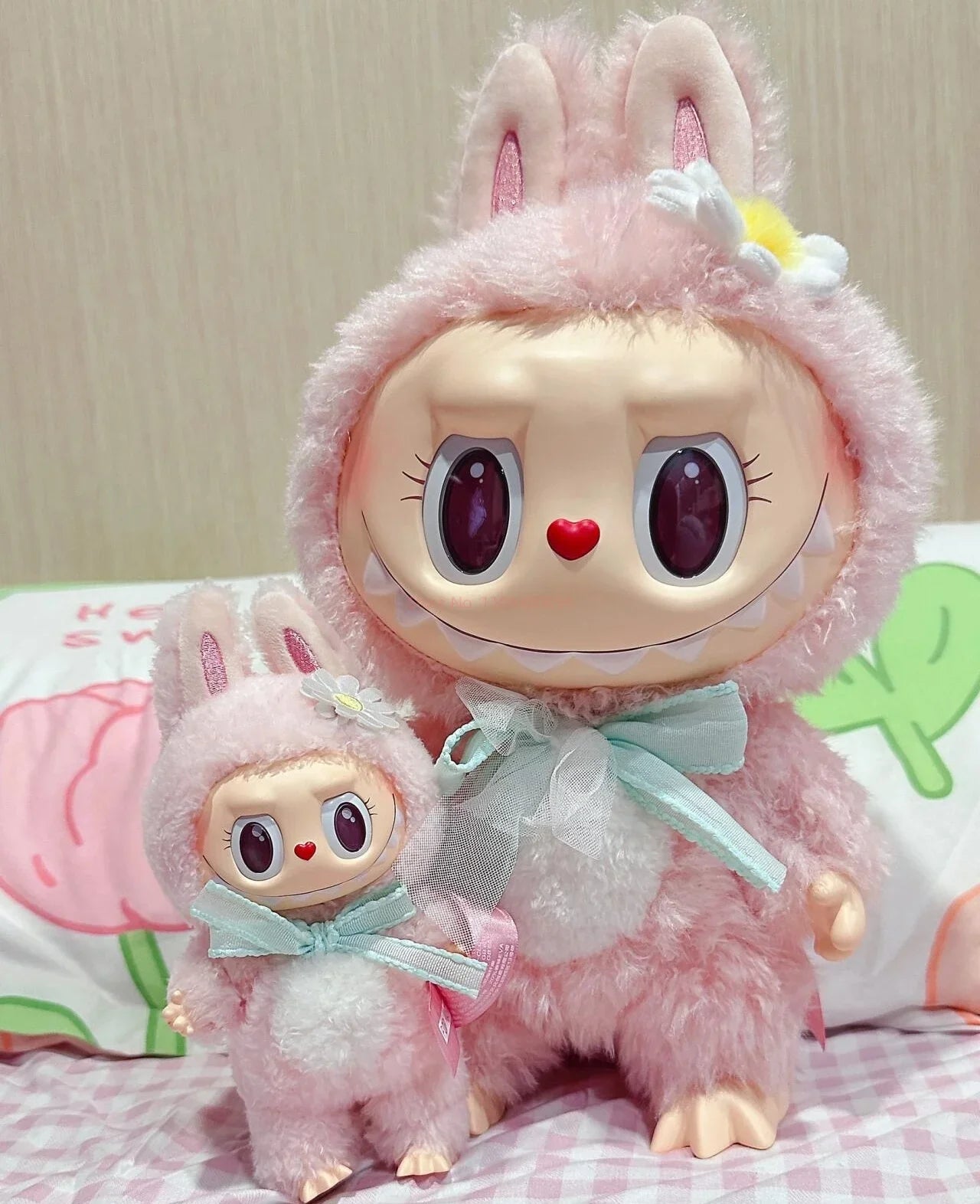 Genuine Pop Mart Labubu Mokoko Close To Sweet Vinyl Pendant Mythical - Tophatter Daily Deals