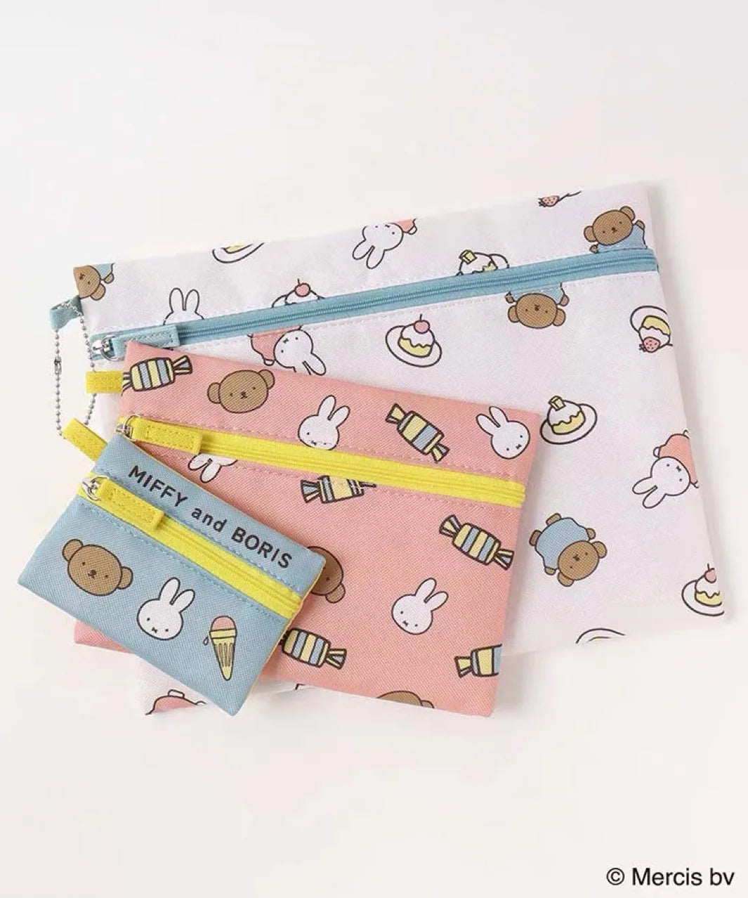 Miffy 3 Sets of Zipped Cases Animals - Tophatter Daily Deals