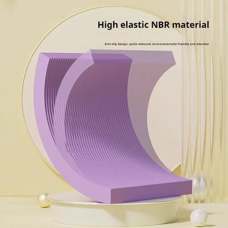 4CM Ultra-Thick NBR Yoga Fitness Support Pad Purple Yoga & Pilates Mats - Tophatter Daily Deals