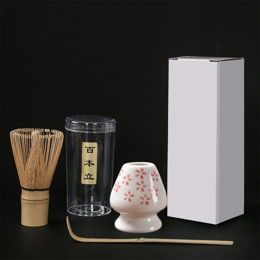 Matcha Bamboo Tea Set 3Pc Japanese Tea Tools Eco Friendly - Tophatter Daily Deals