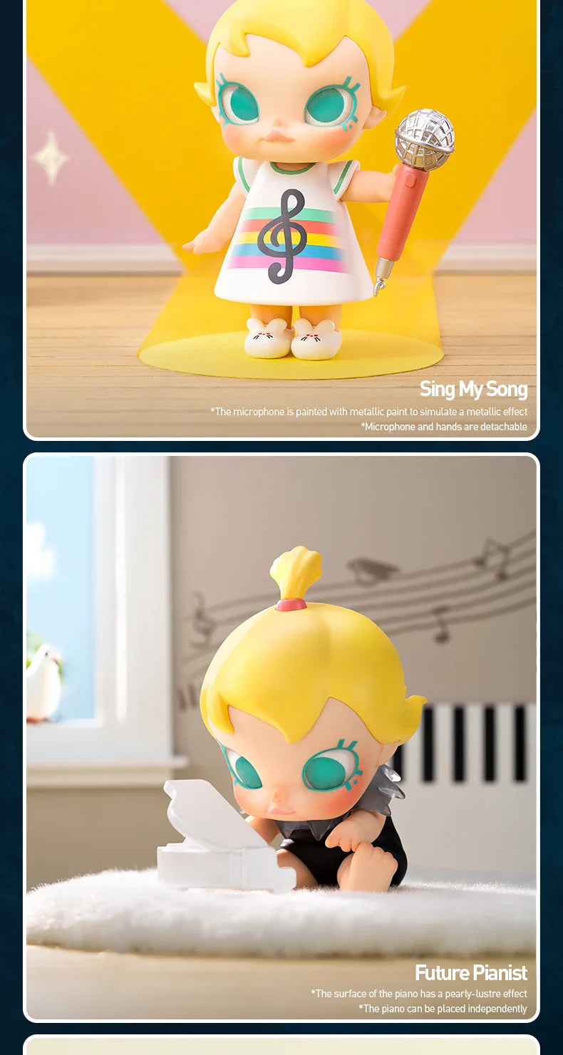 Genuine Pop Mart Baby Molly When I was Three! Series Blind Box Figures by Kenny Wong Anime - Tophatter Daily Deals