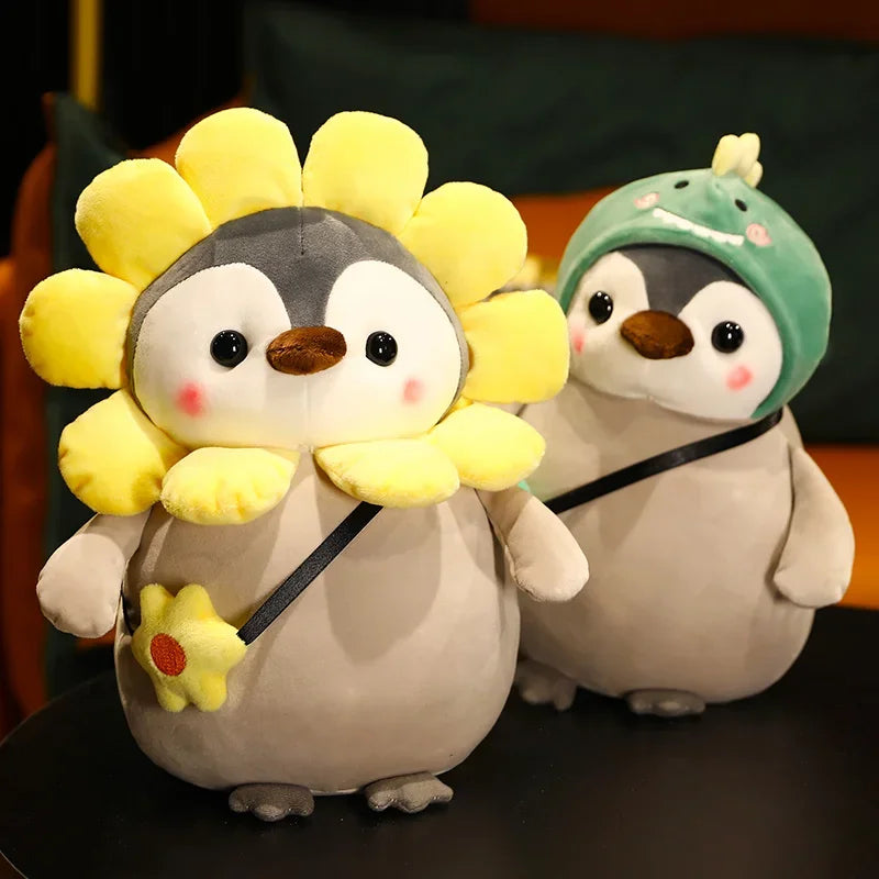 Penguin Dinosaur Sunflower Plush Toy Animals - Tophatter Daily Deals