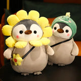 Penguin Dinosaur Sunflower Plush Toy Animals - Tophatter Daily Deals