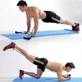 Resistance Bands Set 11Pc Portable Full Body Kit Workout - Tophatter Daily Deals
