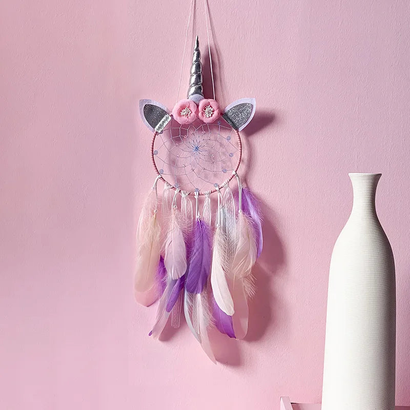 Unicorn Dream Catcher B-No light Mythical - Tophatter Daily Deals