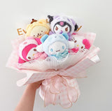 Sanrio Plush Bouquet My Melody Kuromi Cinnamoroll Hello Kitty Flowers - Tophatter Daily Deals