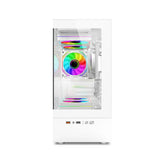 Mini ITX PC Case 240mm Water Cooling MicroATX Chassis - Tophatter Daily Deals