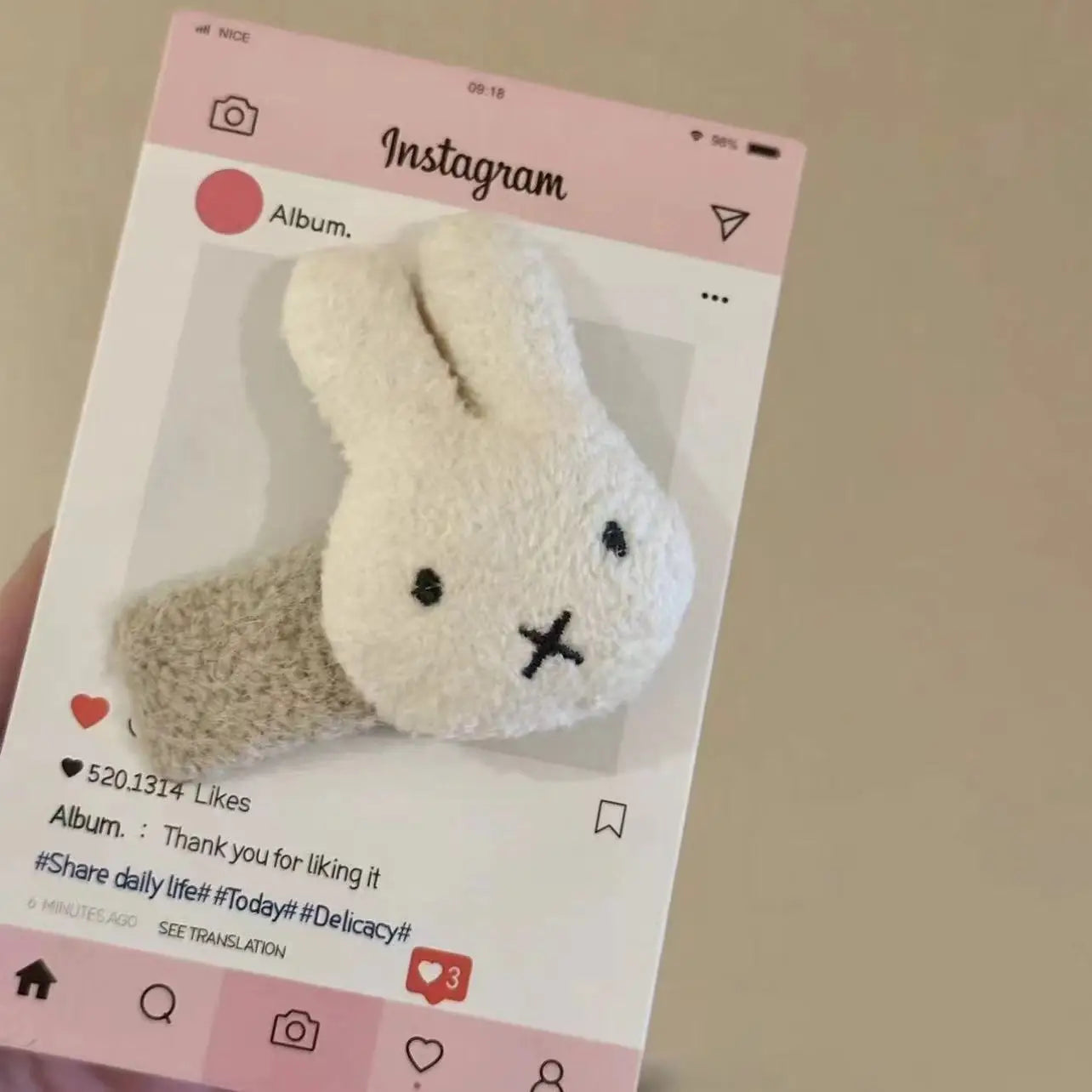 Miffy Plush Hairclip Set Animals - Tophatter Daily Deals
