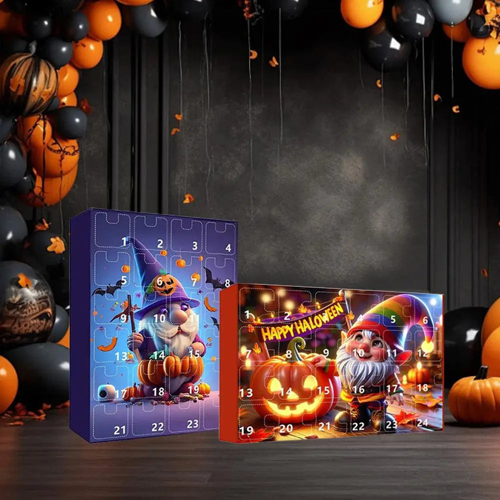 Gnome Advent Calendar Halloween Countdown Decor 2025 - Tophatter Daily Deals