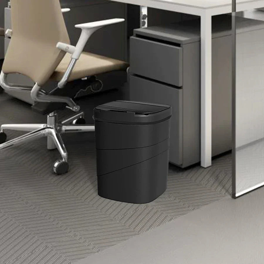 Touchless Sensor Trash Can Battery Powered Hygienic Home - Tophatter Daily Deals