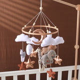 Hot Air Balloon Crib Mobile Newborn Sensory Toys Soothing - Tophatter Daily Deals