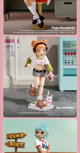 Genuine Pop Mart Peach Riot Rush Hour Series Figures Blind Box Anime - Tophatter Daily Deals