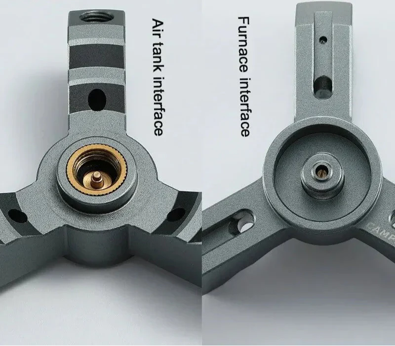 Gas Stove Expansion Bracket Silver Camp Cooking - Tophatter Daily Deals
