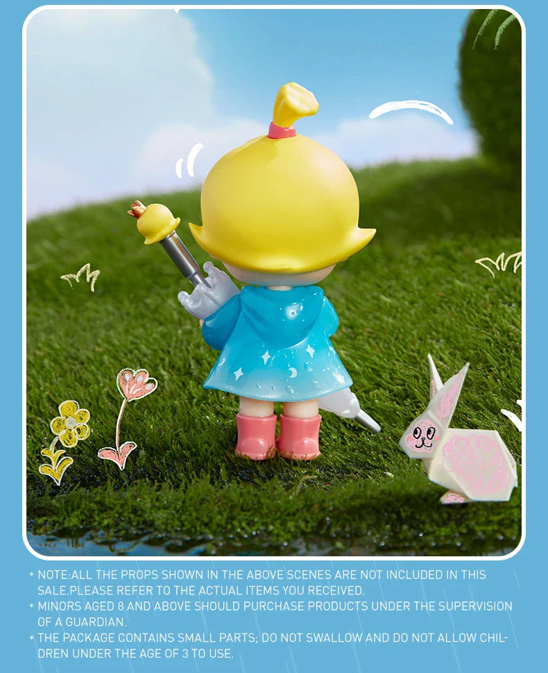 Genuine Pop Mart Baby Molly Funny Raining Day Figure Anime - Tophatter Daily Deals
