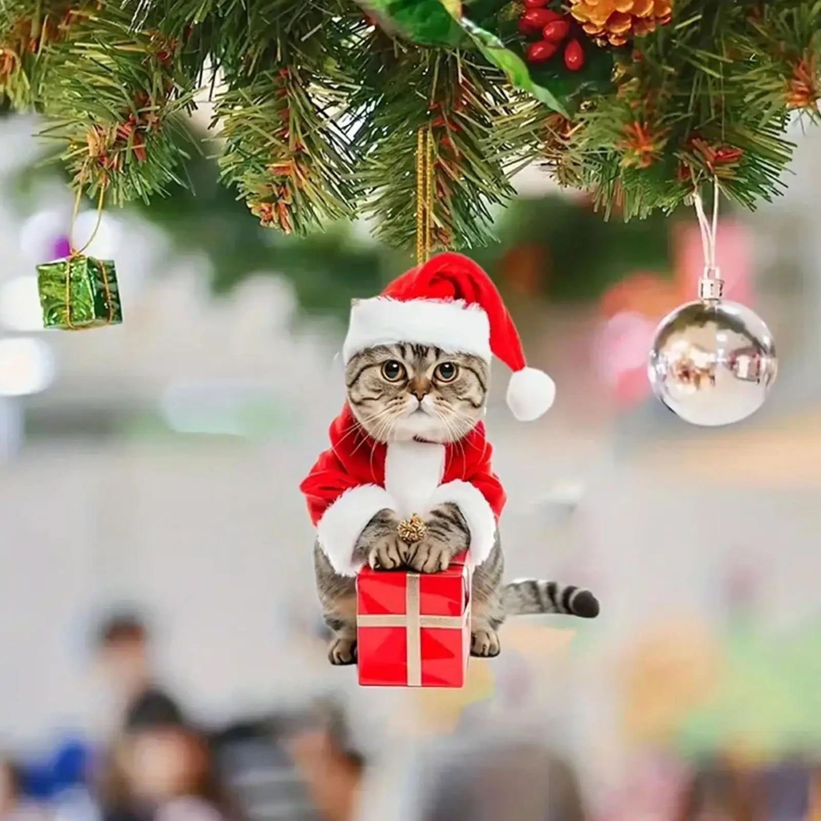 Cat Advent Calendar 24 Day Tree Ornaments Christmas - Tophatter Daily Deals