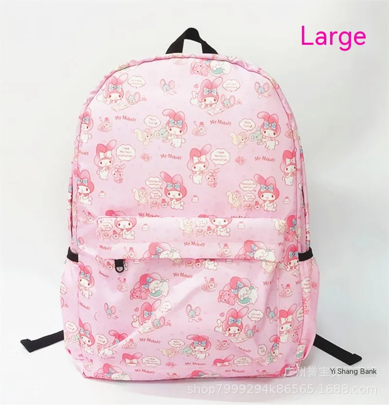 Sanrio Student Backpack Lightweight Rucksack Anime - Tophatter Daily Deals
