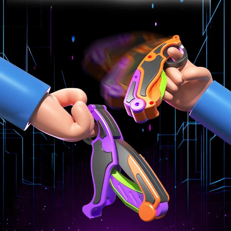 Fidget Knife Gravity Claw 3D Printed Butterfly Toys - Tophatter Daily Deals