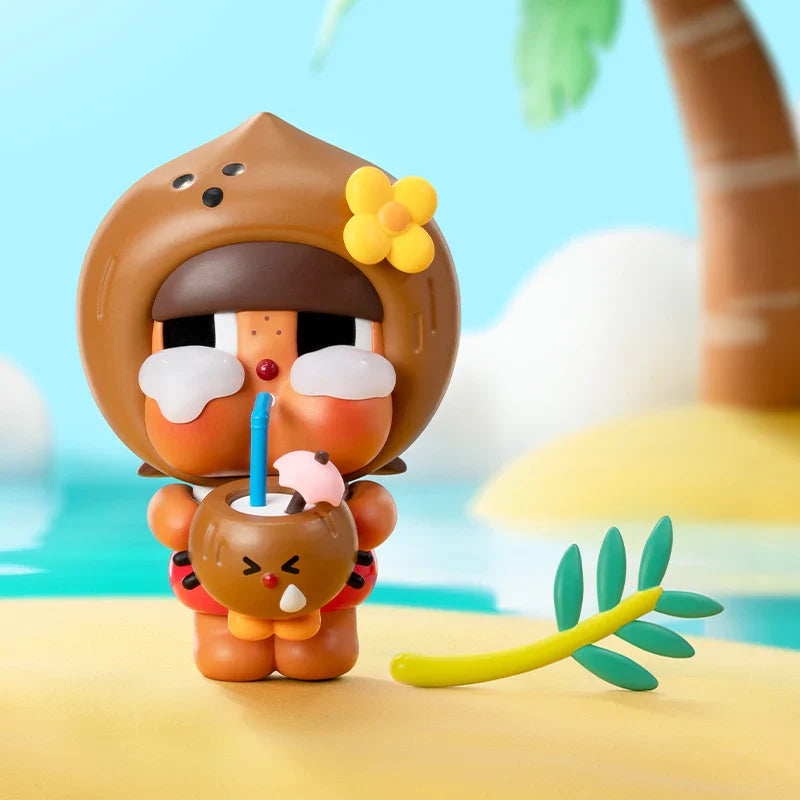 Genuine Pop Mart Crybaby Coconut Figure - Brown Mythical - Tophatter Daily Deals