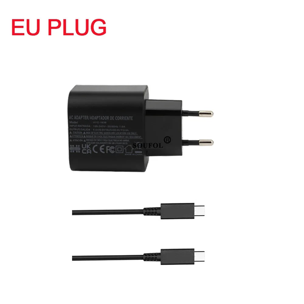 60W USB C Fast Charger Cube With EU US UK Plugs For Switch2 Eu Plug - Tophatter Daily Deals