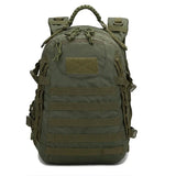 35L Waterproof Camo Hiking Backpack Green Backpacks - Tophatter Daily Deals
