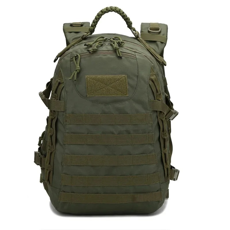 35L Waterproof Camo Hiking Backpack Green Backpacks - Tophatter Daily Deals