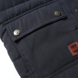 Warm Men's Padded Vest - Quilted Sleeveless, Fleece, Winter - Tophatter Daily Deals