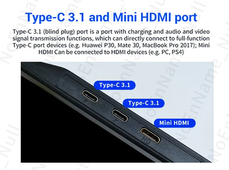 11.6 Inch Portable Monitor HDMI TFT Gaming Display - Tophatter Daily Deals
