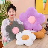 Fresh Colorful Pastel Flower Plush Toy Cushion Flowers - Tophatter Daily Deals