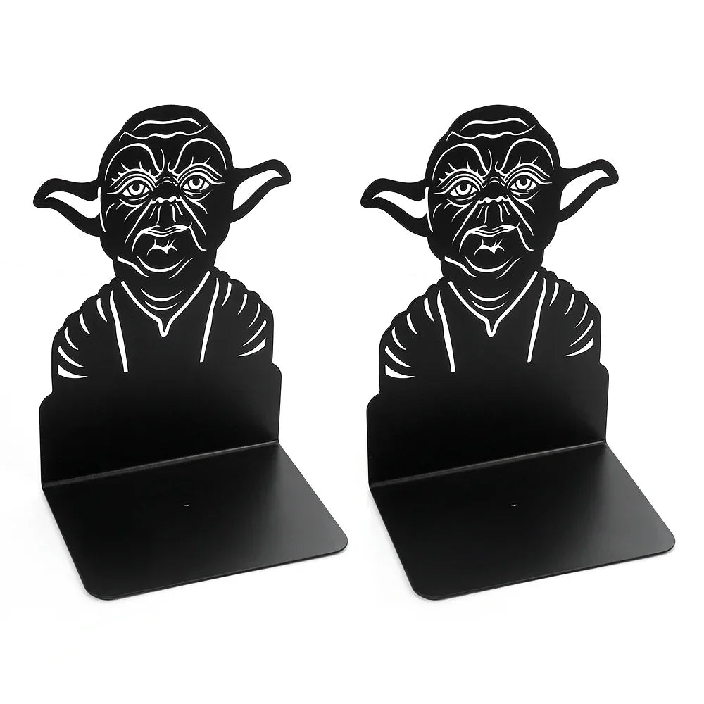 Master Yoda Bookend Sturdy Book Support Table Desk Decoration Classic Character Book Holder for Men Women Movie Fans 1PCS Yoda - Tophatter Daily Deals