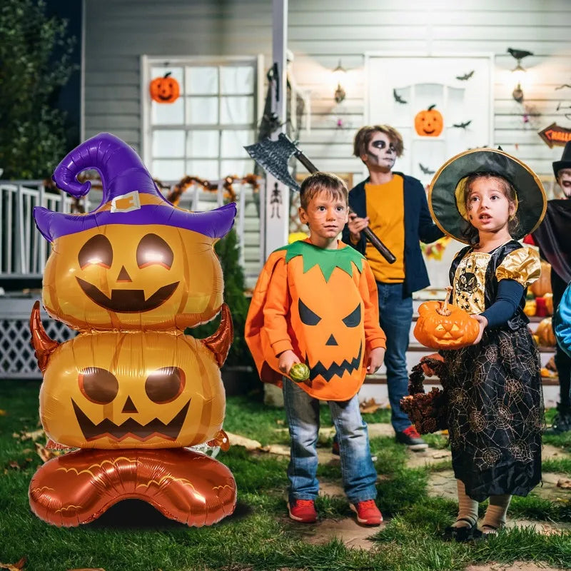 Halloween Balloons Giant Foil Standee Party Decor 2025 - Tophatter Daily Deals