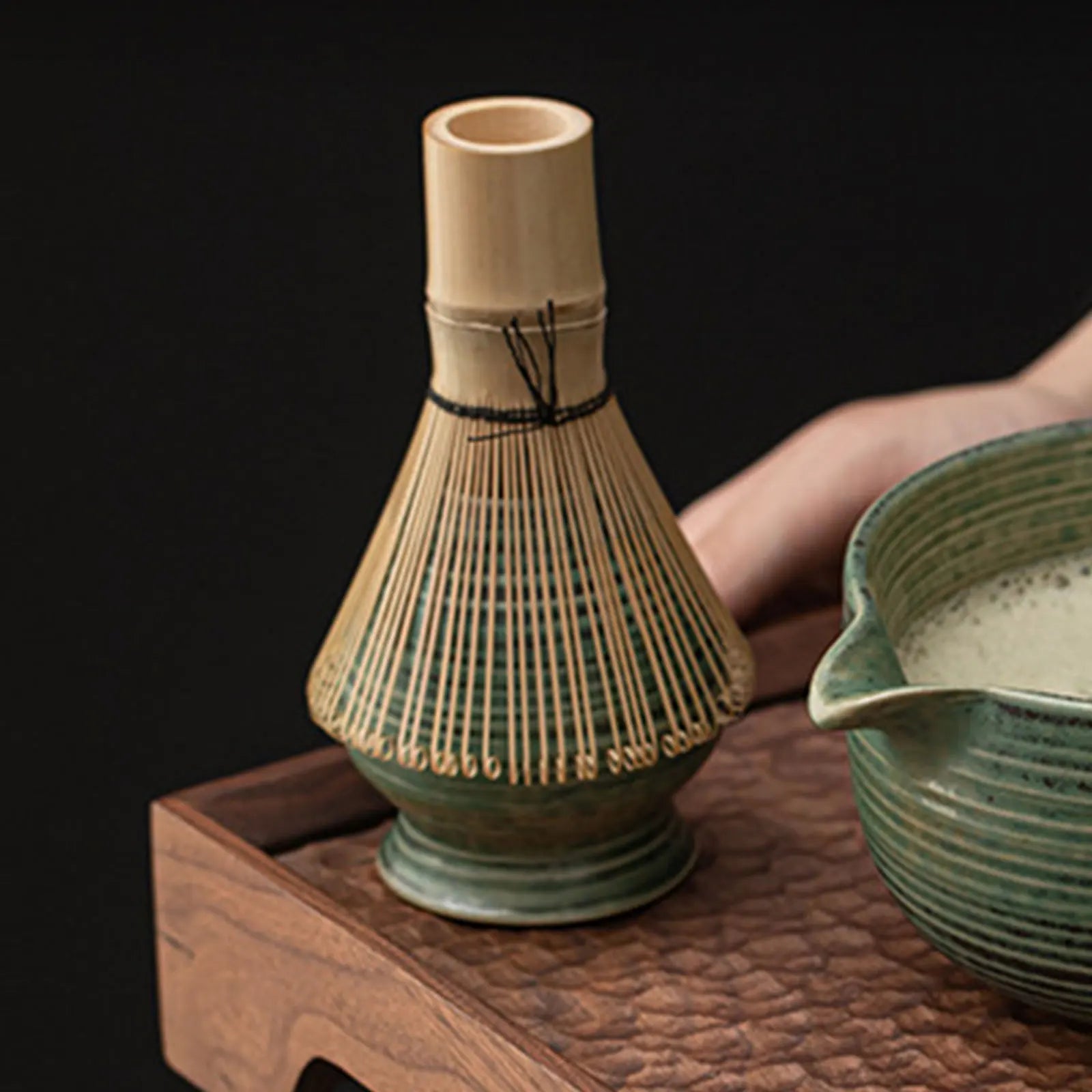 Matcha Whisk Holder Ceramic Chasen Stand Home Teaware - Tophatter Daily Deals