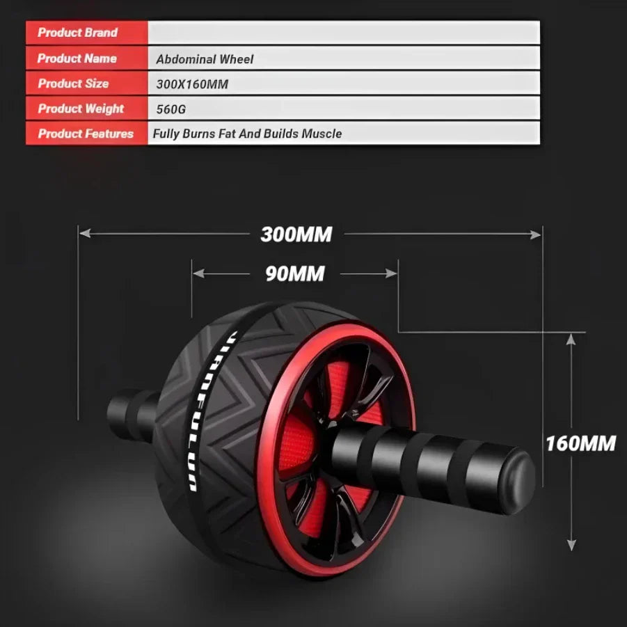 Ab Roller Wheel Core Trainer Non Slip Home Workout - Tophatter Daily Deals