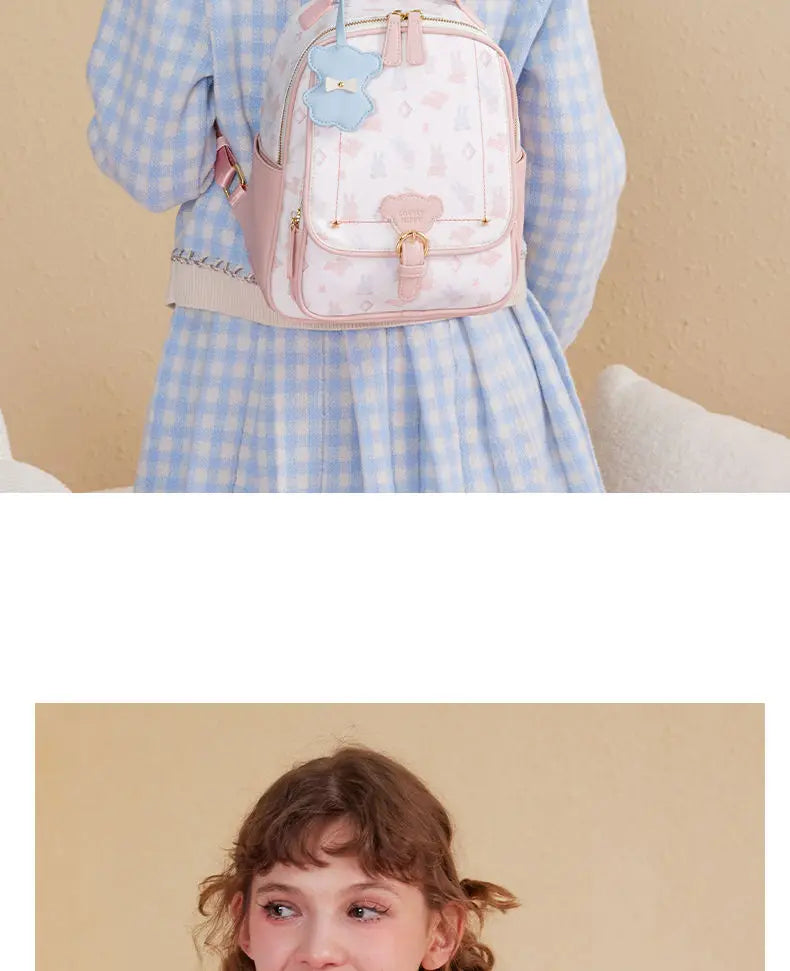 Miffy PU Leather Kawaii Backpack Animals - Tophatter Daily Deals