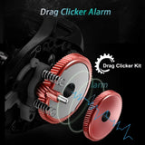 Baitcasting Reel Carbon Body with Clicker Black Outdoor > Fishing - Tophatter Daily Deals