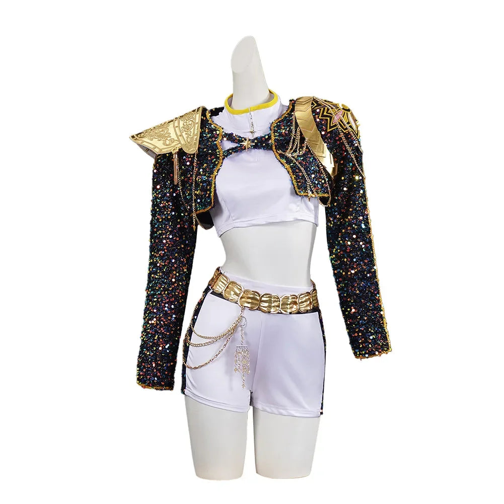 Lightweight Girls Cosplay Costume - Sequin Jacket, Polyester - Tophatter Daily Deals