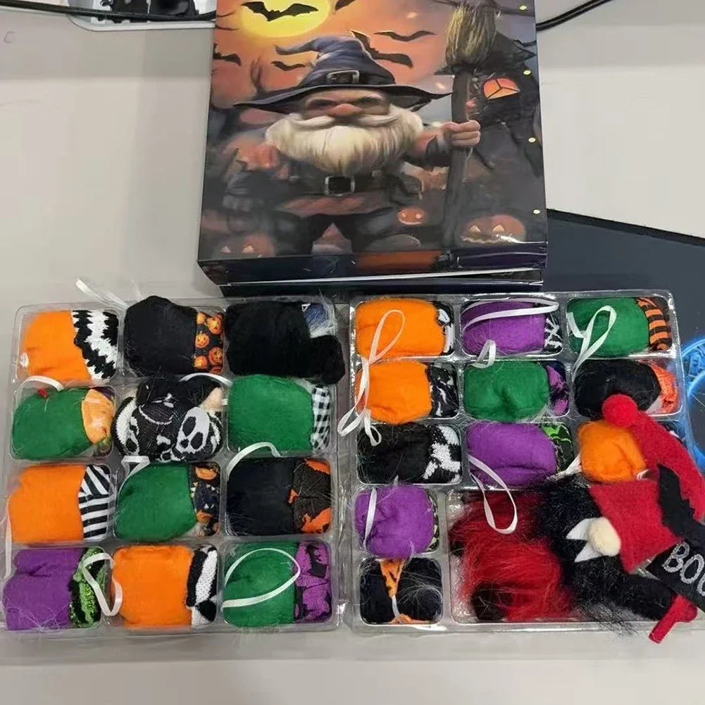Halloween Gnome Advent Calendar Two Panel Countdown 2025 - Tophatter Daily Deals