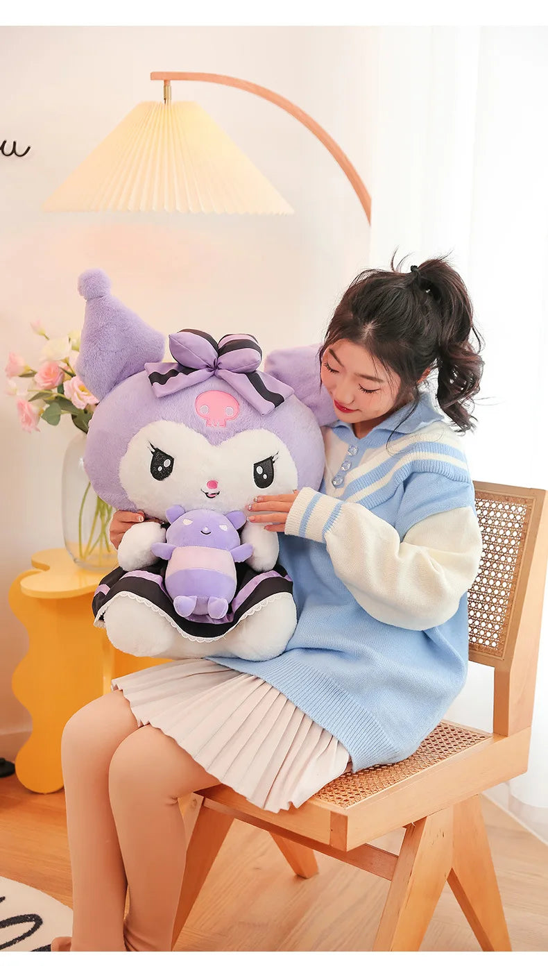 Kawaii Sanrio Purple Kuromi Cute Little Devil Plush Toy Anime - Tophatter Daily Deals