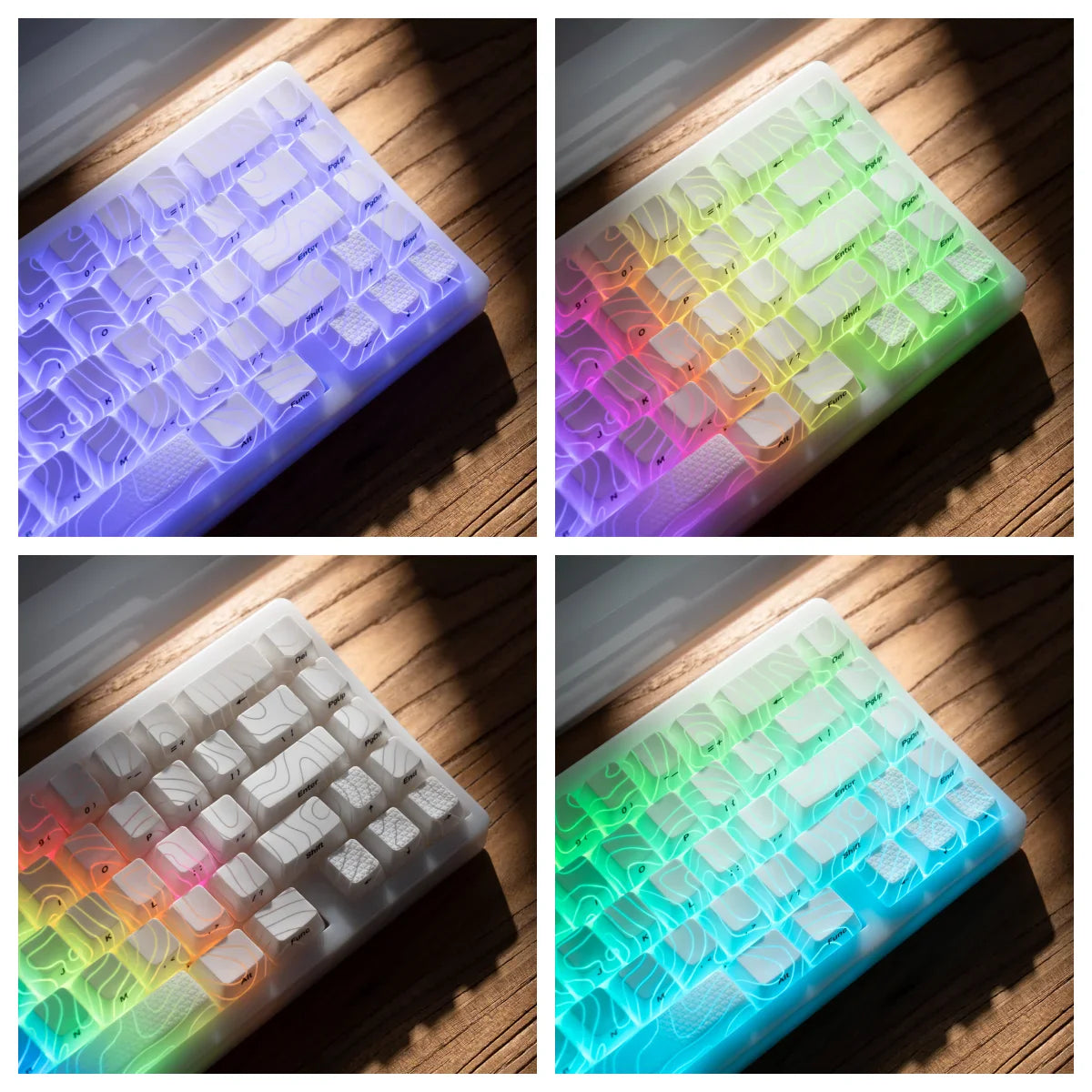 Mechanical Keyboard M67 67 Key Gasket Hot Swappable RGB - Tophatter Daily Deals