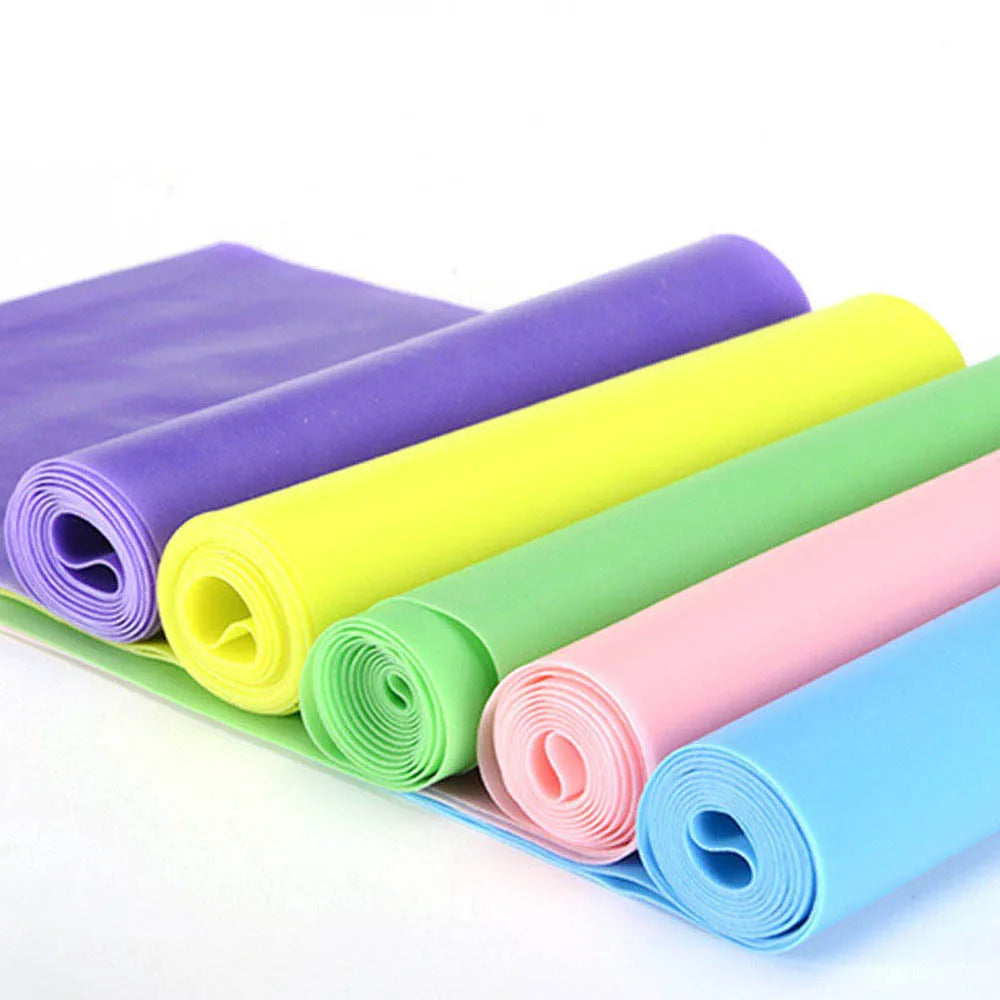 Resistance Bands Set Elastic Exercise Bands Home Gym - Tophatter Daily Deals