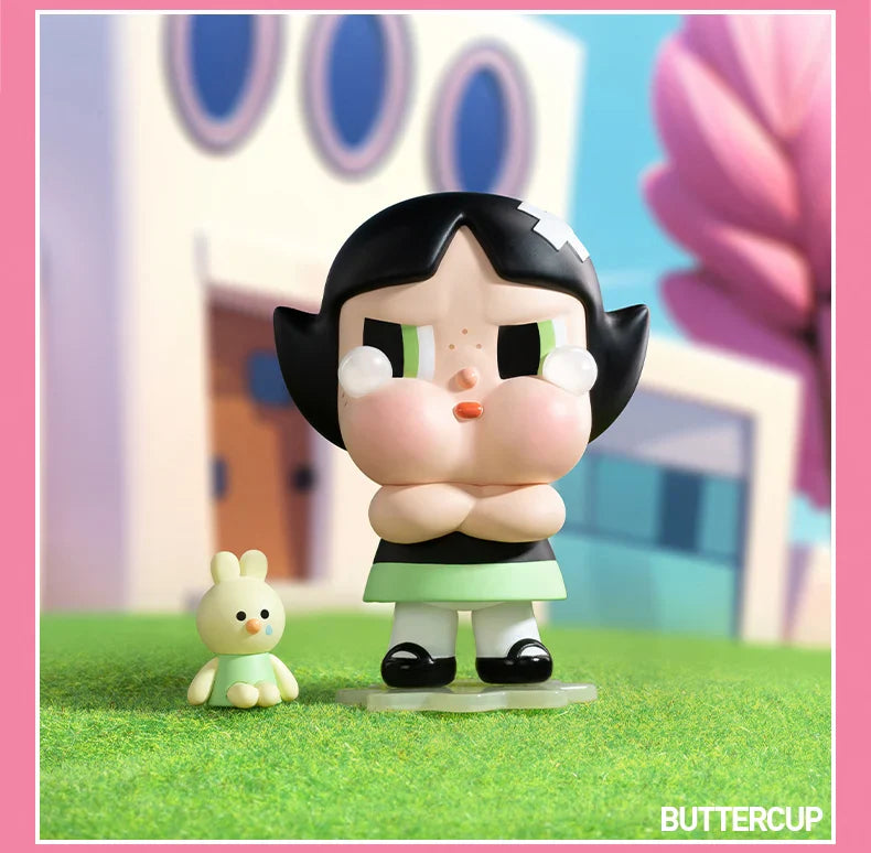 Genuine Pop Mart Crybaby x Powerpuff Girls Series Blind Box Figures by Molly Mythical - Tophatter Daily Deals