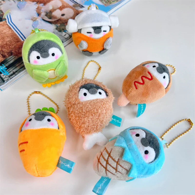 Penguin Ebi Fried Shrimp Prawn Plush Keychain 10cm Food - Tophatter Daily Deals
