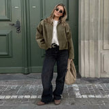Oversized Women’s Bomber Jacket - Boxy, Velvet, Autumn - Tophatter Daily Deals