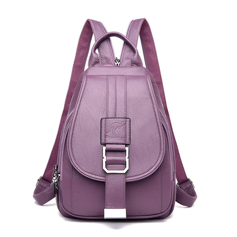 Travel Backpack Women Shoulder School Bag (Purple) Luggage & Bags > Backpacks - Tophatter Daily Deals